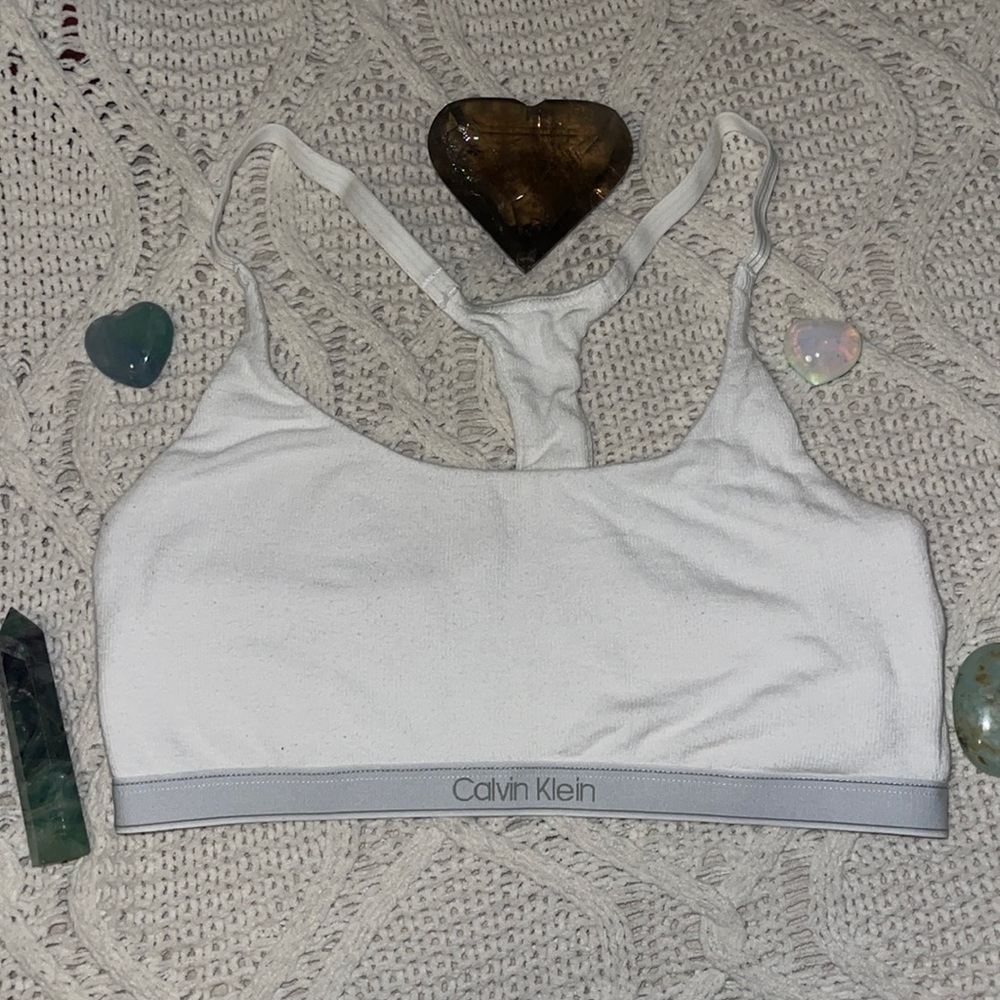 Calvin Klein Ribbed Unlined Bralette